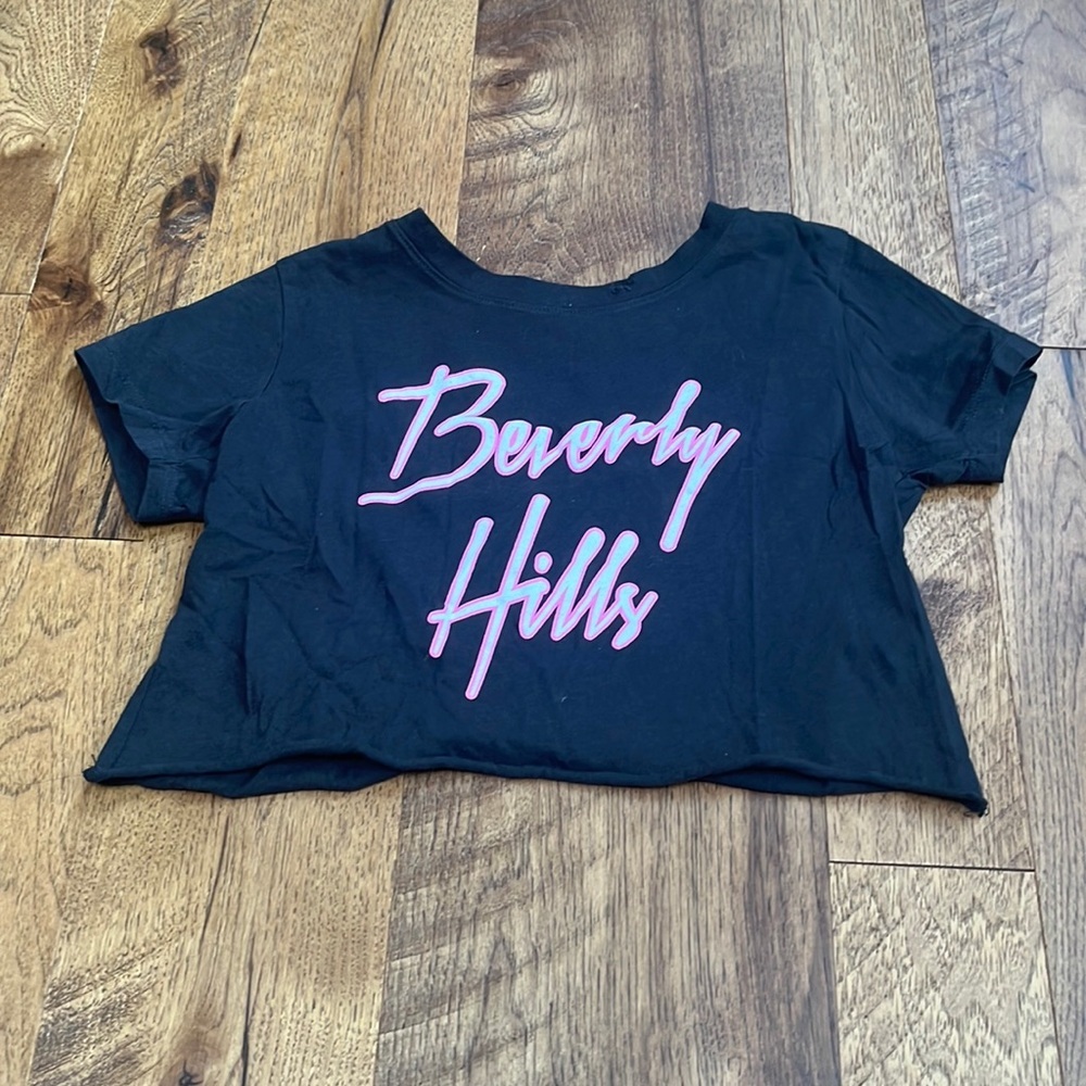 Prince Peter Collection Girl’s Grey Beverly Hills Tee Size L